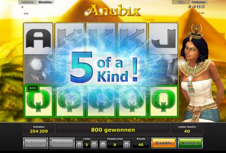 5 of a kind in Anubix