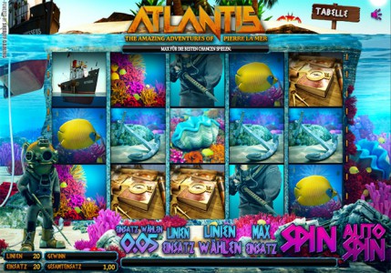 Atlantis - Ein Unterwasser Spielautomat