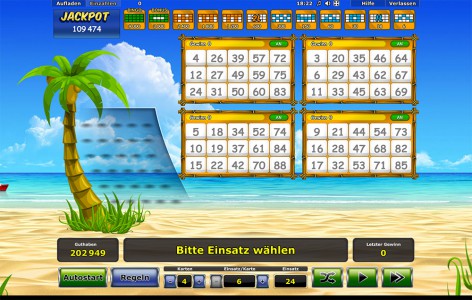 Beach Party Bingo von Stargames