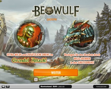 Der Spielautomat Beowulf