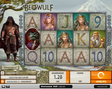 Jetzt anmelden und Beowulf spielen