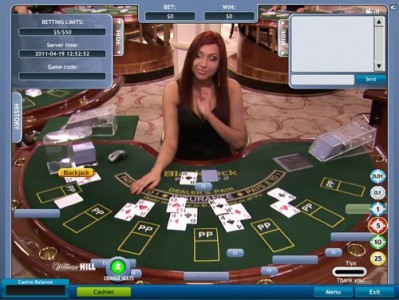 Blackjack mit Live-Dealern im Casino Club
