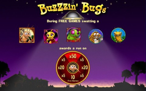 Buzzzin´ Bugs Freispiel Bonus