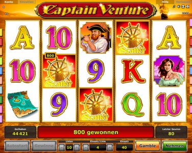 Captain Venture Bonus Gewinn