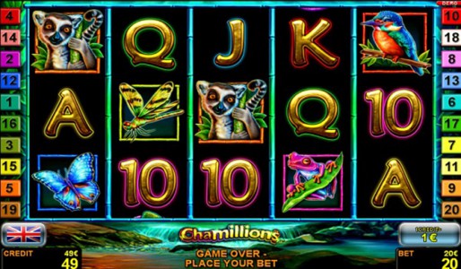 Melde Dich bei Stargames an und spiele Novolines Chamillions