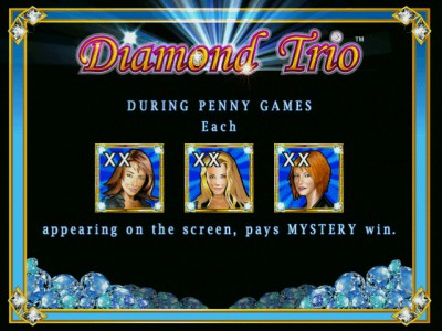 Mystery Gewinn Symbol in Diamond Trio