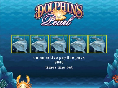 Gewinnsymbol des Klassikers Dolphins Pearl