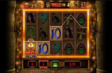 Der Egyptian Goddess Gold Spin Bonus