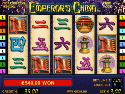 Gewinn im Automatenspiel Emperor’s China