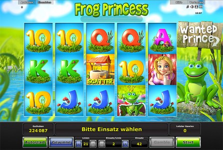 Frog Princess online spielen - Jetzt anmelden
