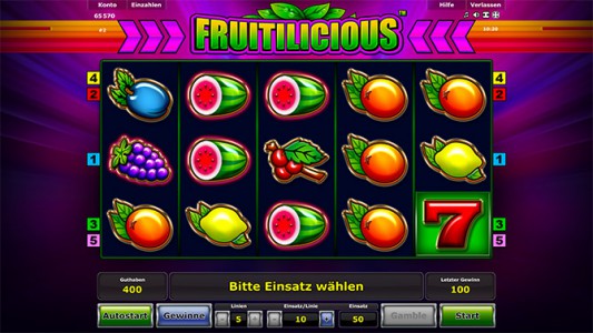 Jetzt anmelden und Fruitilicious online spielen