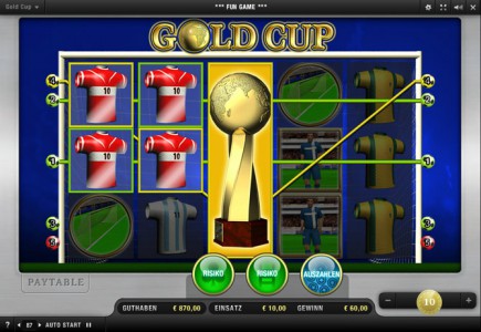 Gewinn im Merkur Spiel Gold Cup