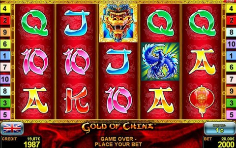 Jetzt anmelden und Gold of China von Novoline bei Stargames spielen