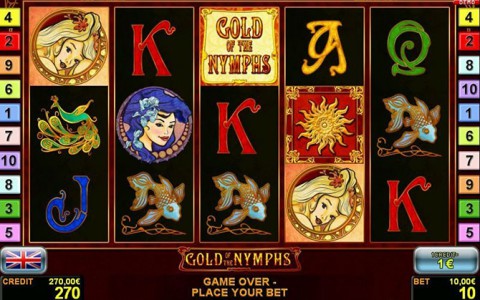 Bei Stargames Gold of the Nymphs spielen