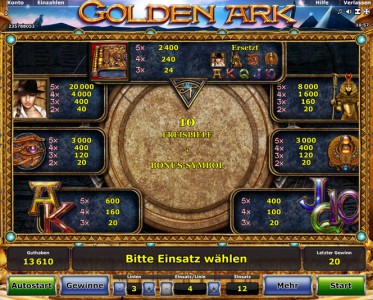 Golden Ark spielen