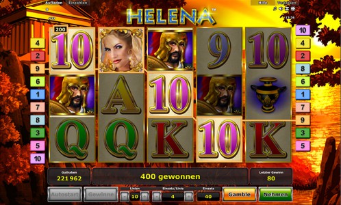 Big Win im Helena Spielautomaten