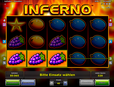 Mit ein wenig Glück tolle Gewinne beim Inferno spielen