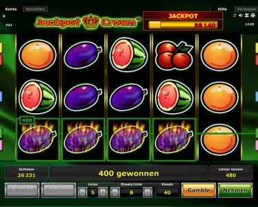 Novolines Jackpot Crown Slot