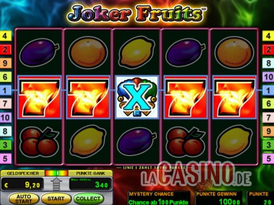 Joker Fruits spielen