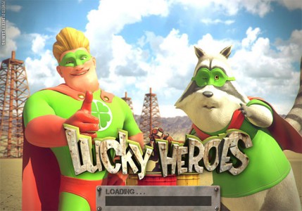 Lucky Heroes Ladebildschirm