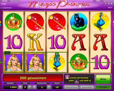 Magic Princess Bonus Gewinn