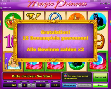 Magic Princess Freispiele