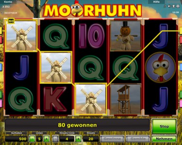 Moorhuhn kann man bei Stargames spielen