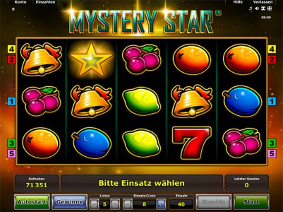 Mystery Star - Jetzt anmelden und online spielen