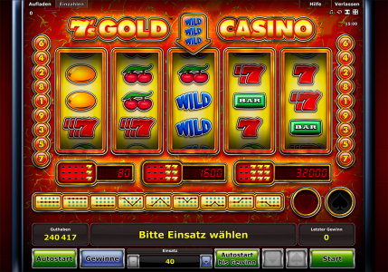 Neu: 7's Gold Casino Slot mit 5 Walzen