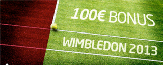 Nur für kurze Zeit! Wimbledon 2013 Wetten und 100 Euro