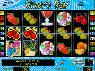 Olivers Bar Gewinn im Novoline Spiel