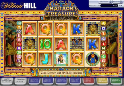 William Hill Vegas - Pharaohs Treasure