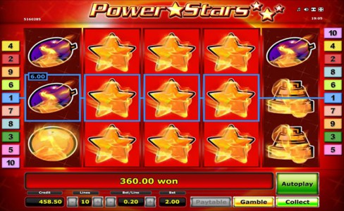 Power Stars Gewinn