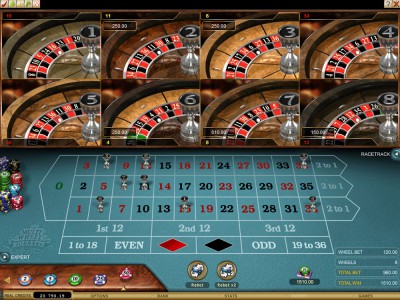 Racetrack Roulette im Casino Club