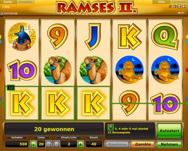 Ramses 2 - der Spielautomat