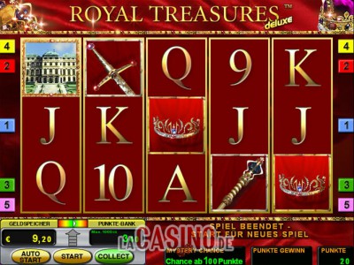 Royal Treasures Spielen und gewinnen