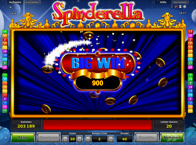 Spinderella Big Win