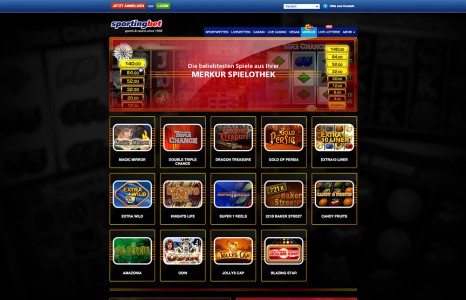 Spiele die beliebtesten Merkur Spiele im Sportingbet Casino