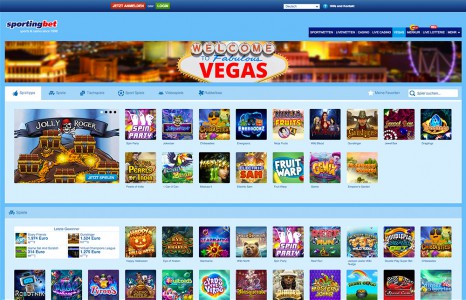 Sportingbet Casino Vegas - die beliebtesten Spiele