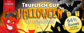 Sunmaker Halloween Bonus Code