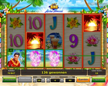 Spiele The Real King Aloha Hawaii online und gewinne tolle Preise