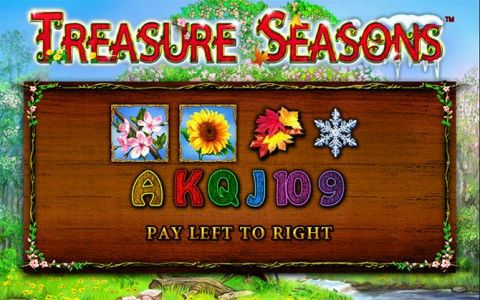 Die Gewinnsymbole im Novoline Spiel Treasure Seasons
