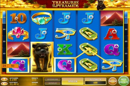 Treasures of the Pyramids Online spielen