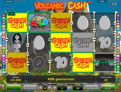 Dank der Volcanic Cash Symbole erfolgreich spielen