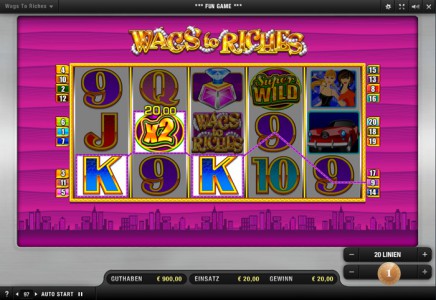 Wags to Riches Online spielen