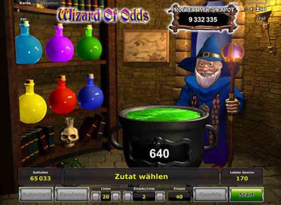 Bonus Spiel Wizard of Odds